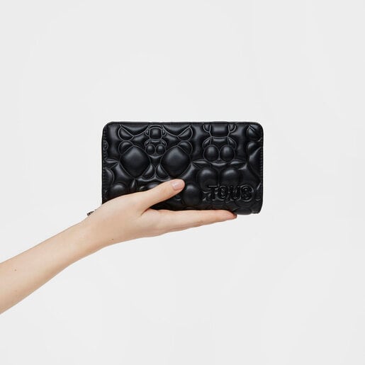 Billetera negra TOUS Bold