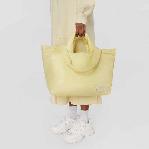 Large yellow Tote bag TOUS Carol | TOUS