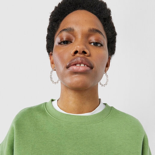 Pendientes aro motivo oso TOUS Carrusel