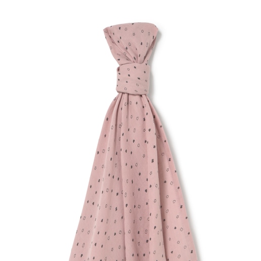 Muselina de bebé Muse rosa