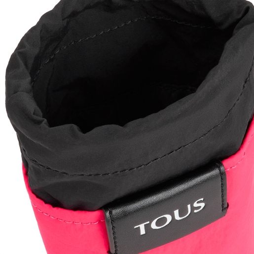 Fluorescent pink TOUS Empire Cotton Bottle cover