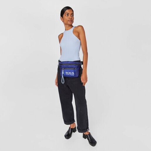 פאוץ' Kaos Mini Evolution מניילון בצבע סגול