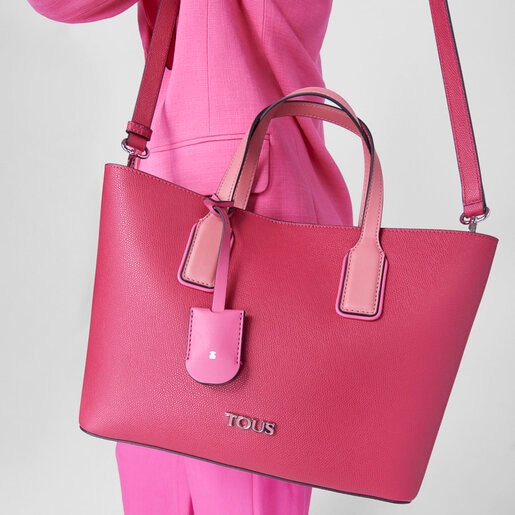 Capazo pequeño Tous Essential multi rosa