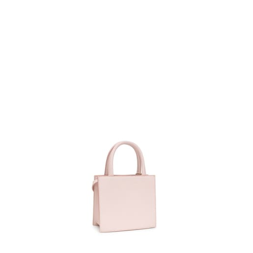 Bolsa mini cube rosa claro TOUS Brenda