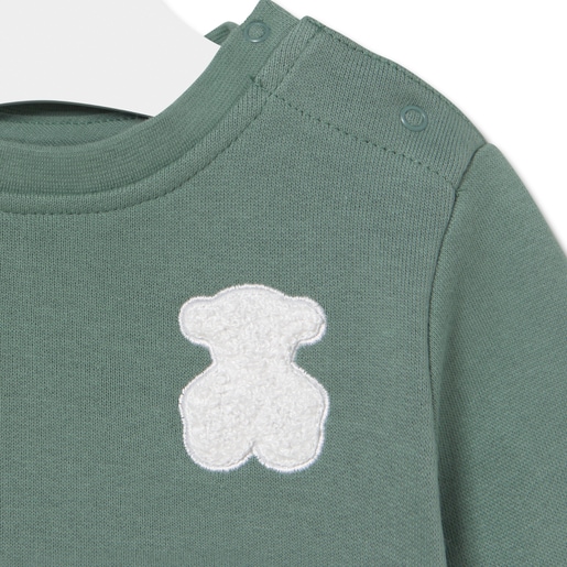 Baby set in Soft green