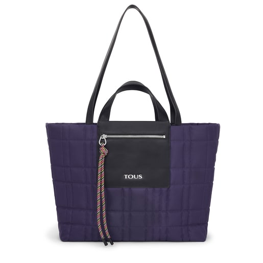 TOUS Large black Empire Soft Tote bag | Westland Mall