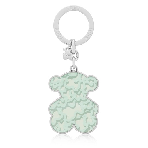Mint green Bear Key ring Kaos Icon