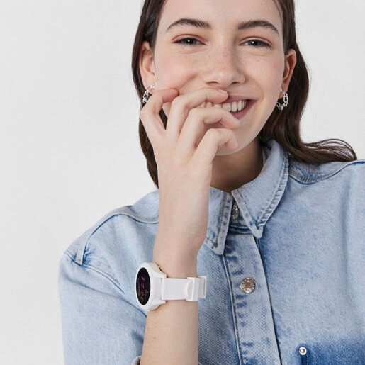 Smarteen Connect Watch with silicone strap