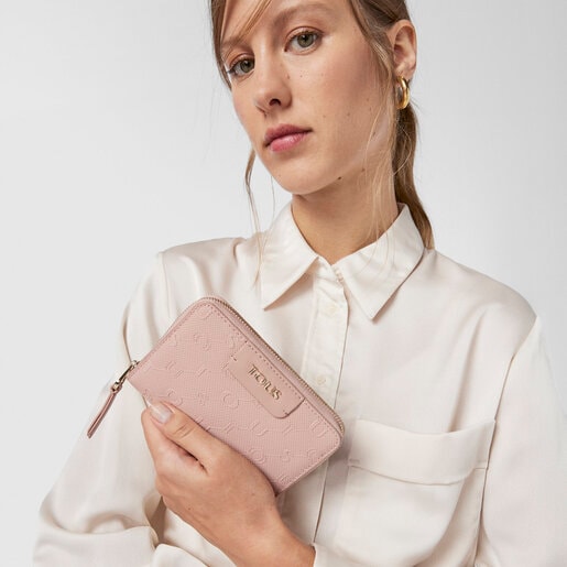 Cartera Script Day rosa