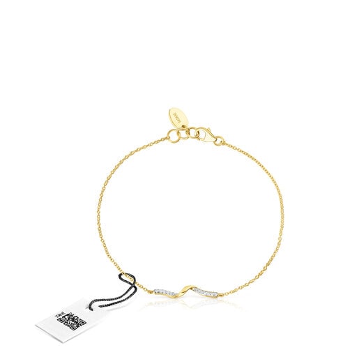 Armband TOUS St Tropez aus Gold mit Diamanten