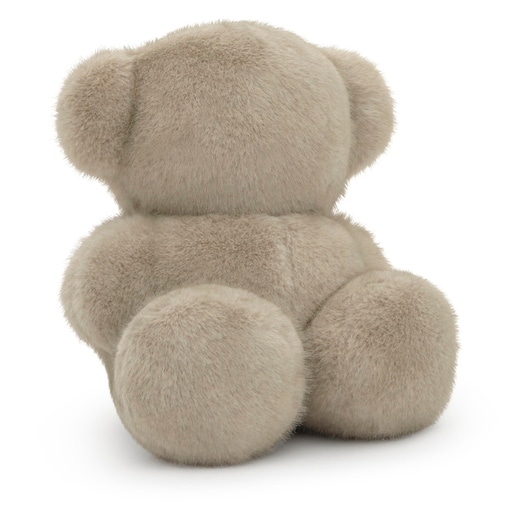 Peluche taupe Bold Bear Wild