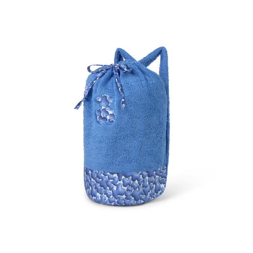 Beach bag in Puff blue