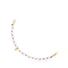 Armband TOUS Joy Bits aus lilafarbenem Nylon und Perlen