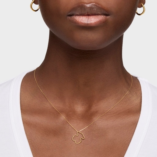 Gold Silueta Necklace