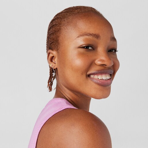 Aretes de plata motivos Save Ocean