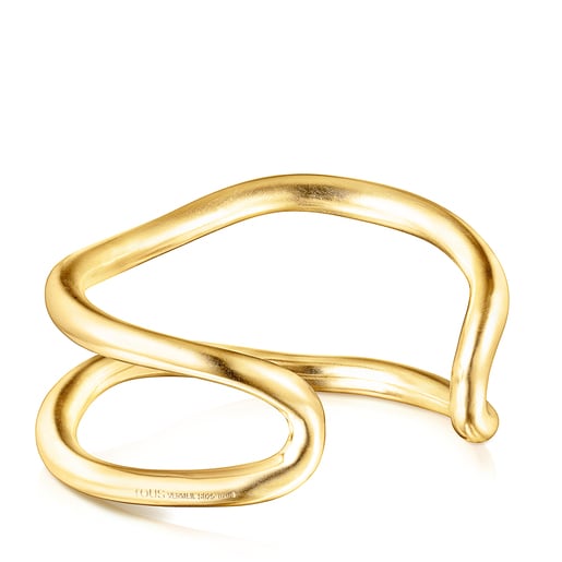 Silver vermeil Hav double Bracelet