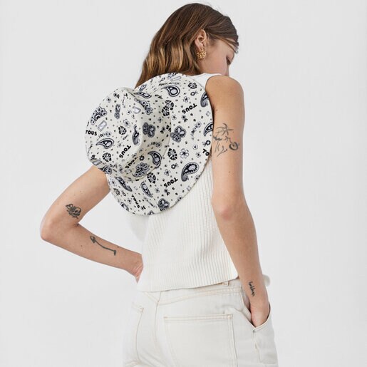 White TOUS Gems Band Hat