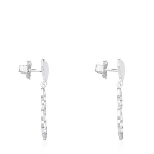 Silver New Silueta Earrings 