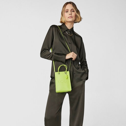Mini lime TOUS Funny Handbag