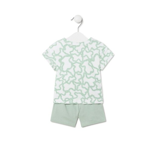 Conjunto de bebé de rizo Kaos bruma