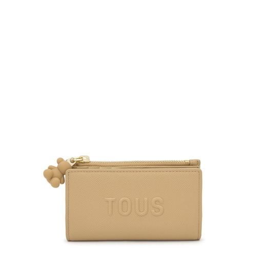 Sand-colored Card wallet TOUS Brenda
