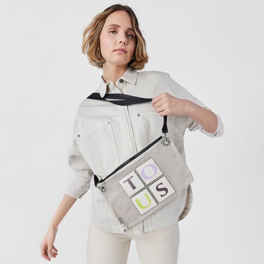 ベージュのクロスボディバッグ TOUS Net