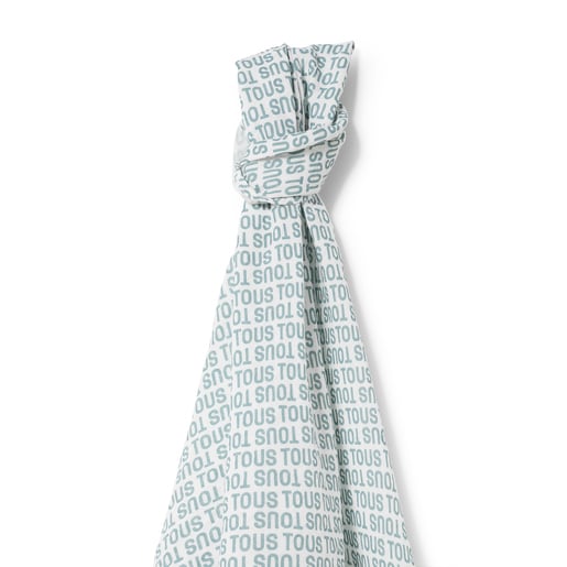 Baby muslin in Muse green