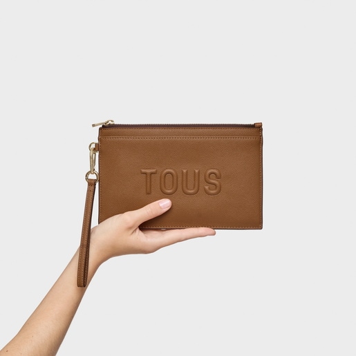 Camel-colored Wallet-cellphone case TOUS Brenda