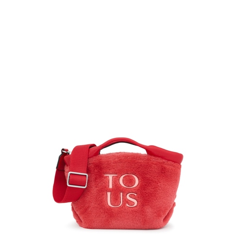 Small coral-colored TOUS Balloon Wild Tote bag