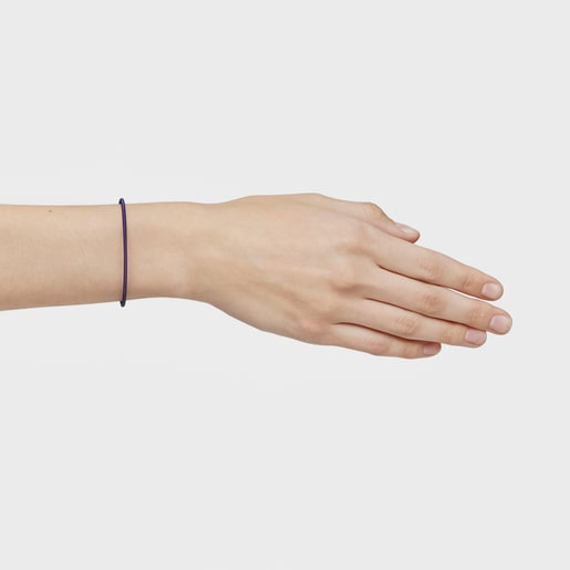 Mesh Tube IP steel Bracelet  cm
