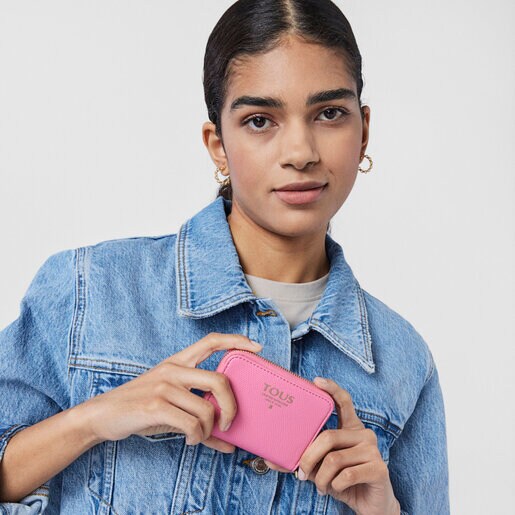 Medium pink TOUS Funny Change purse