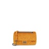 Medium mustard Kaos Dream Velvet shoulder bag with flap