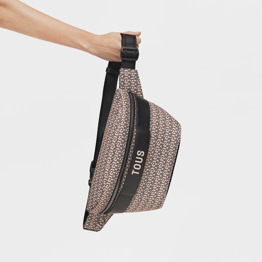 Riñonera gris oscuro TOUS MANIFESTO