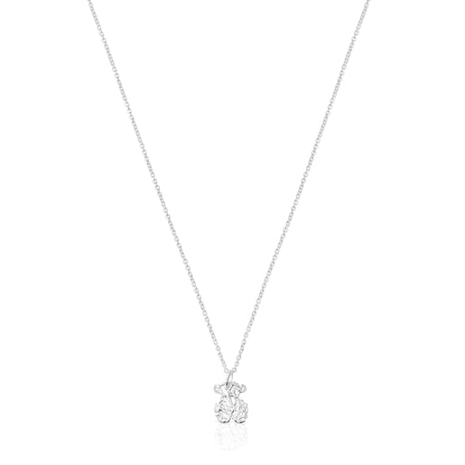 Silver Oceaan bear Necklace