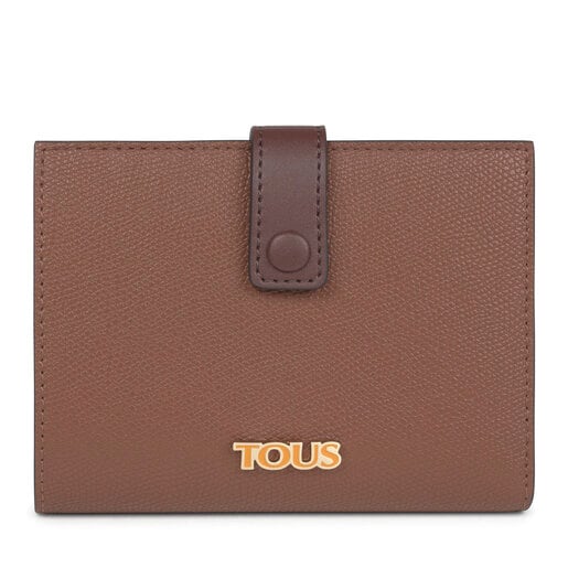 Small brown and mustard TOUS Essential Wallet