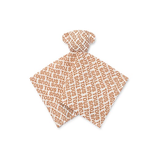 Baby comforter in Classic orange