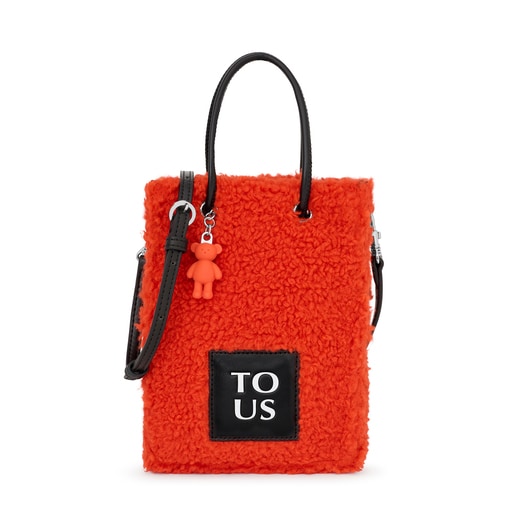 Mini bolso naranja TOUS Pop Warm