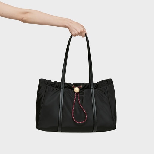Black Tote bag Empire Soft