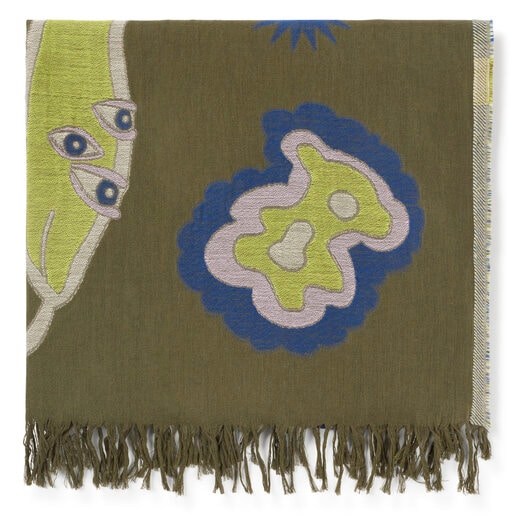 TOUS Khaki jacquard TOUS Tilsa Foulard | Westland Mall