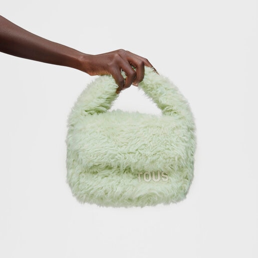 Small mint green Crossbody bag TOUS Carol Warm