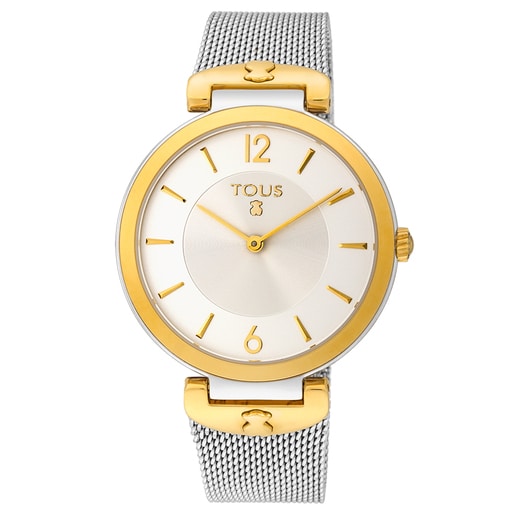 Stainless steel S-Mesh Watch | TOUS