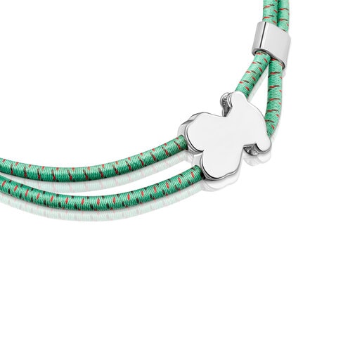 Bracelet élastique Sweet Dolls vert menthe