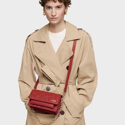 Small leather Crossbody bag Audree TOUS Greta