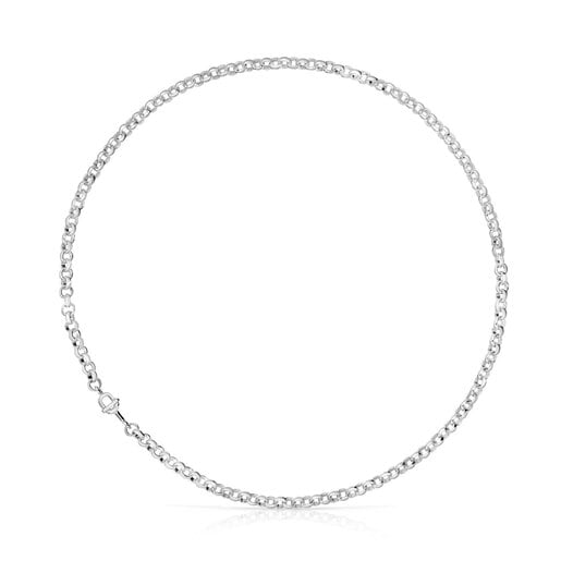 Mittelgroße, 50 cm lange Halskette TOUS MANIFESTO aus Silber