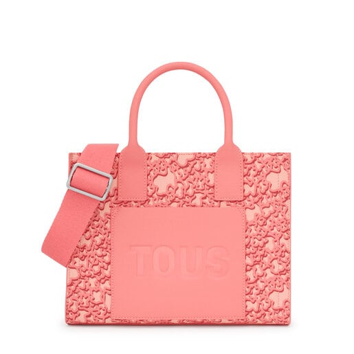 Medium coral-colored Amaya Shopping bag Kaos Mini Evolution