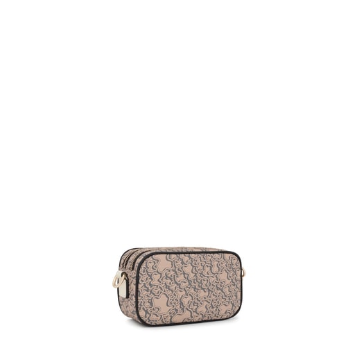 Taupe TOUS Kaos Mini Evolution Crossbody reporter bag