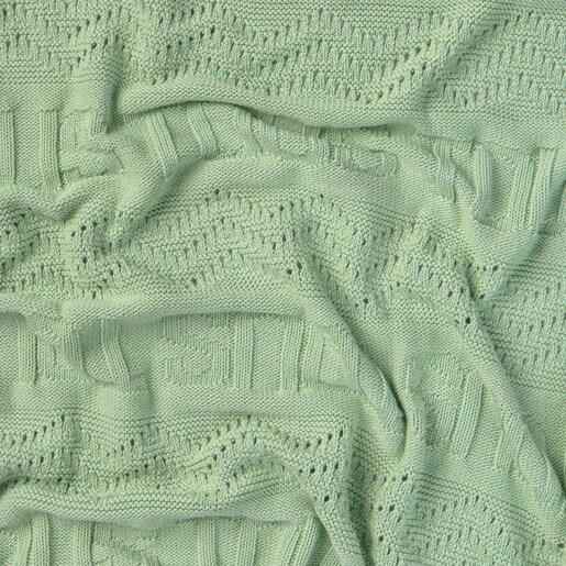 Baby blanket in Nilo green