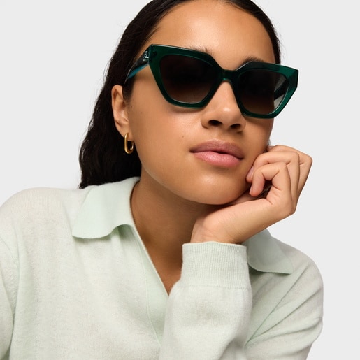 Green Sunglasses TOUS Bold Bear Color