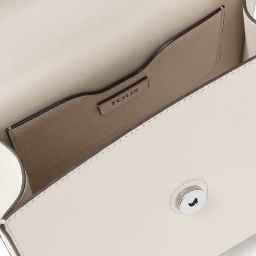 Маленькая бежевая сумка-кроссбоди TOUS Funny