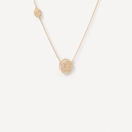 Necklace in gold with diamonds TOUS ATELIER | TOUS